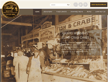 Tablet Screenshot of faidleyscrabcakes.com